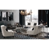 Skyline Accent Chair - Charcoal Fabric - AL-LCSKCHCH