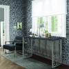 Skyline Console Table - Charcoal Top - AL-LCSKCNBLMT