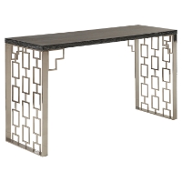 Skyline Console Table - Charcoal Top