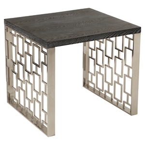 Skyline End Table - Charcoal Top 