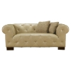 Tuxedo Sofa Set - Beige Bonded Leather - AL-LCTUBE-SET
