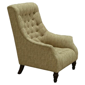 Tuxedo Accent Chair - Desert Fabric 