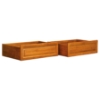 Woodland Twin over Twin Bunk Bed - 2 Raised Panel Bed Drawers - ATL-AB5612