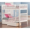 Woodland Twin over Twin Bunk Bed - 2 Urban Bed Drawers - ATL-AB5614