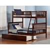 Woodland Twin over Full Bunk Bed - Urban Trundle Bed - ATL-AB5625
