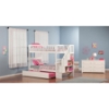 Woodland Twin over Twin Bunk Bed - Staircase, Urban Trundle Bed - ATL-AB5665