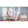 Woodland Twin over Full Bunk Bed - Staircase - ATL-AB5670