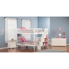 Woodland Full over Full Bunk Bed - Staircase - ATL-AB5680