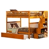 Woodland Full Over Bunk Bed, Woodland Bunk Bed With Trundle