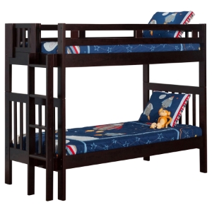 Cascade Twin over Twin Bunk Bed - Espresso 
