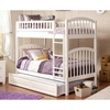Richland Twin over Twin Bunk Bed - Raised Panel Trundle Bed - ATL-AB6413