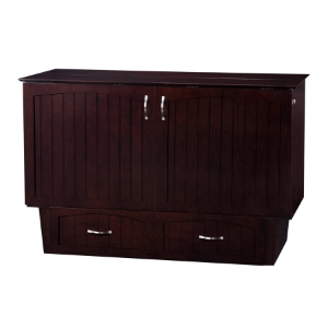 Nantucket Queen Murphy Bed Chest - 1 Drawer 