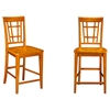 Montego Bay Pub Chair - Wood (Set of 2) - ATL-AD77324