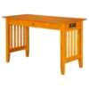 Mission Office Desk - 1 Drawer, Charging Station - ATL-AH1222