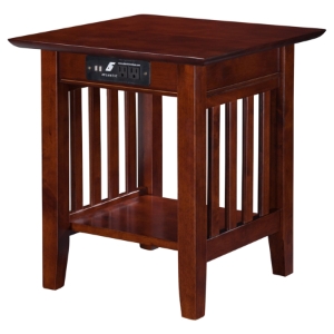 Mission End Table - Charger, 1 Shelf 