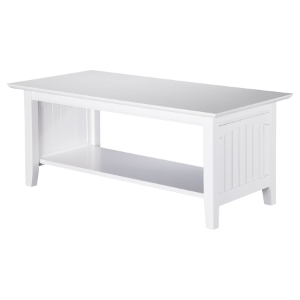 Nantucket Coffee Table - Rectangular, 1 Shelf 