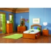 Windsor Twin XL Platform Bed - 2 Flat Panel Drawers, Flat Panel Foodboard - ATL-AP941211