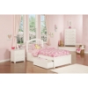 Windsor Twin XL Platform Bed - 2 Flat Panel Drawers, Flat Panel Foodboard - ATL-AP941211