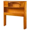Newport Bookcase Headboard - 2 Shelves, 2 Doors - ATL-AR2858