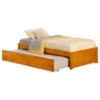 Concord Wood Bed - Flat Panel Foot Board, Urban Trundle - ATL-AR80-201