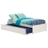 Concord Wood Bed - Flat Panel Foot Board, Urban Trundle - ATL-AR80-201