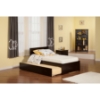 Orlando Platform Bed - Flat Panel Foot Board, Urban Trundle - ATL-AR81-201