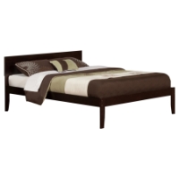 Orlando King Platform Bed - Open Foot