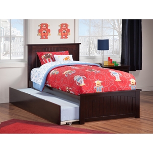 Nantucket Wood Bed - Matching Foot Board, Trundle Bed 