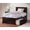 Nantucket Queen Wood Bed - Matching Foot Board, 2 Drawers - ATL-AR824611