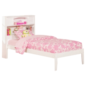 Newport Platform Bed - Bookcase Headboard 