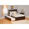 Portland Flat Panel Foot Board Bed - Trundle Bed, Platform - ATL-AR89-201