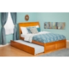 Portland Flat Panel Foot Board Bed - Trundle Bed, Platform - ATL-AR89-201