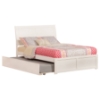 Portland Flat Panel Foot Board Bed - Trundle Bed, Platform - ATL-AR89-201