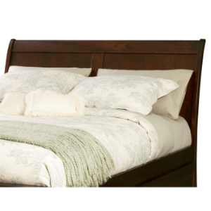 Bordeaux Antique Walnut Sleigh Headboard 