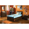 Brooklyn Twin Bed w/ Raised Panel Footboard and Trundle - ATL-BTBRPFTR