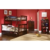 Columbia Bunk Bed w/ Flat Panel Drawers - Twin Over Full - ATL-AB5521