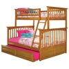Columbia Twin Over Full Bunk Bed and Trundle - ATL-AB5523