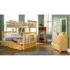 Columbia Bunk Bed w/ Flat Panel Drawers - Twin Over Full - ATL-AB5521