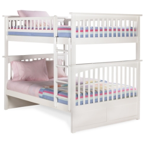 Columbia Full Size Slat Bunk Bed 