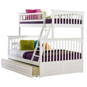 Columbia Twin Over Full Bunk Bed and Trundle 