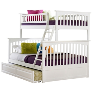 Columbia Twin Over Full Bunk Bed and Trundle 