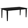 Deco 78 x 42 Modern Dining Table w/ Butterfly Leaf Extension - ATL-DE78X42DTBL
