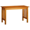 Mission Work Table with Slat Panels - ATL-AH1121