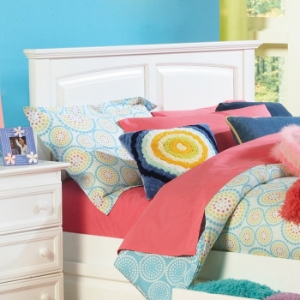 Monterey Traditional Headboard in White 