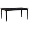 Montreal 78 x 42 Contemporary Dining Table w/ Butterfly Extension - ATL-MO78X42DTBL