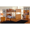 Nantucket Full Bunk Bed w/ Drawers - Flat Panel - ATL-AB5951