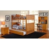Nantucket Cottage Style Bunk Bed and Trundle - Full - ATL-AB5953