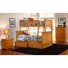 Nantucket Twin Over Full Bunk Bed w/ Drawers - Flat Panel - ATL-AB5921