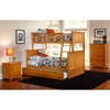 Nantucket Cottage Style Bunk Bed and Trundle - Twin Over Full - ATL-AB5923