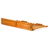 Twin Raised Panel Trundle Bed on Casters - ATL-E-6720